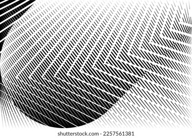 abstract halftone lines background, creative geometric dynamic pattern, vector modern design texture