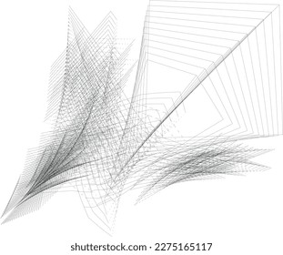 abstract halftone lines background, creative geometric dynamic pattern, vector modern design element