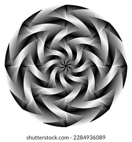 abstract halftone lines background, creative geometric dynamic pattern, vector modern design element