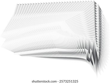 abstract halftone lines background, creative dynamic pattern, vector modern design texture