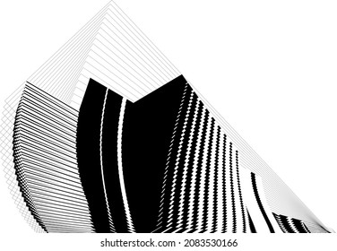 Abstract halftone lines background, drawing, project, geometric dynamic pattern, vector modern design texture.