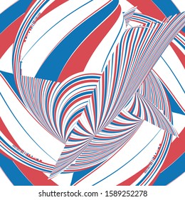 Abstract halftone lines background, geometric dynamic pattern, vector modern design texture.