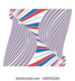 Abstract halftone lines background, geometric dynamic pattern, vector modern design texture.