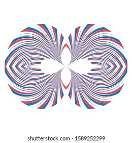 Abstract halftone lines background, geometric dynamic pattern, vector modern design texture.