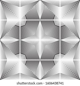 Abstract halftone lines background, geometric dynamic pattern, vector modern design texture.