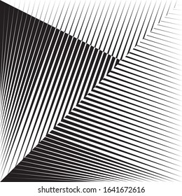 Abstract halftone lines background, geometric dynamic pattern, vector modern design texture for card, cover, poster, decoration.