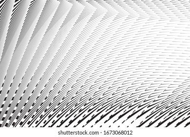 Abstract halftone lines background, geometric dynamic pattern, vector modern design texture for card, banner, cover, poster, decoration.