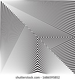 Abstract halftone lines background, geometric dynamic pattern, vector modern design texture.