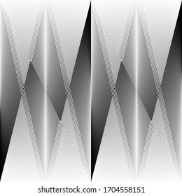 Abstract halftone lines background, geometric dynamic pattern, vector modern design texture for card, cover, poster, decoration.