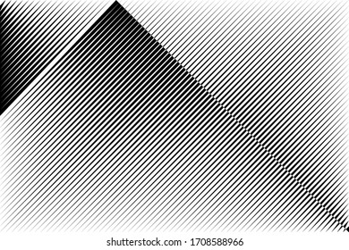 Abstract halftone lines background, geometric dynamic pattern, vector modern design texture for card, cover, poster, decoration.