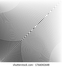 Resumen de fondo de líneas de medio tono, patrón dinámico geométrico, textura de diseño vectorial moderno para tarjeta, cubierta, afiche, decoración.