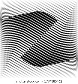 Abstract halftone lines background, geometric dynamic pattern, vector modern design texture for card, banner, flyer, cover, poster, decoration.