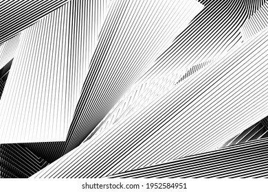 Abstract halftone lines background, geometric dynamic pattern, vector modern design texture for card, banner, poster, cover, flyer.