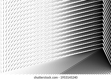 Resumen de fondo de líneas de medio tono, patrón dinámico geométrico, textura de diseño vectorial moderno para tarjeta, banner, afiche, cubierta, volante.