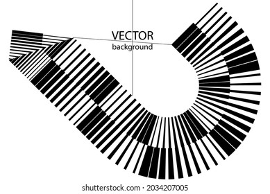 Abstrakte Halbtonlinien Hintergrund, geometrisches dynamisches Muster, moderne Vektordesign-Struktur für Karte, Banner, Poster, Abdeckung, Flyer.