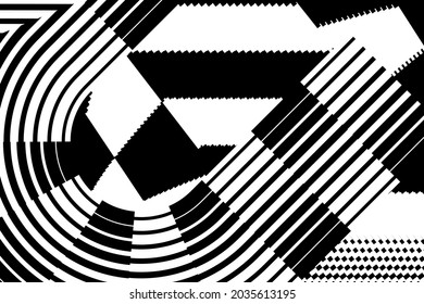 Abstract halftone lines background, geometric dynamic pattern, vector modern design texture.