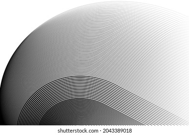 Abstract halftone lines background, geometric dynamic pattern, vector modern design texture.