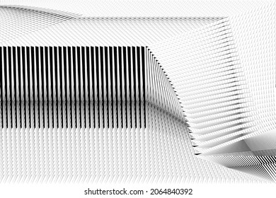 Resumen de fondo de líneas de medio tono, patrón dinámico geométrico, textura de diseño moderno vectorial.