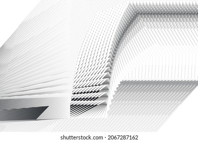 Abstract halftone lines background, geometric dynamic pattern, vector modern design texture.