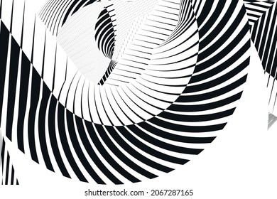 Abstract halftone lines background, geometric dynamic pattern, vector modern design texture.