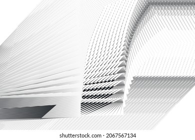 Abstract halftone lines background, geometric dynamic pattern, vector modern design texture.