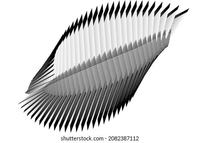 Resumen de fondo de líneas de medio tono, patrón dinámico geométrico, textura de diseño moderno vectorial.