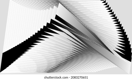 Resumen de fondo de líneas de medio tono, patrón dinámico geométrico, textura de diseño moderno vectorial.