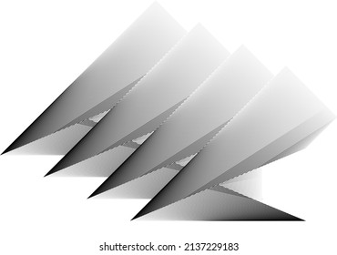Resumen de fondo de líneas de medio tono, patrón dinámico geométrico, textura de diseño moderno vectorial.