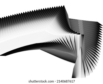 Abstract halftone lines background, geometric dynamic pattern, vector modern design texture.