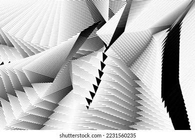 abstract halftone lines background geometric dynamic pattern vector modern design texture
