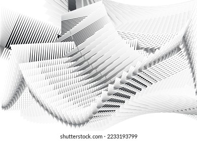 abstract halftone lines background geometric dynamic pattern vector modern design texture