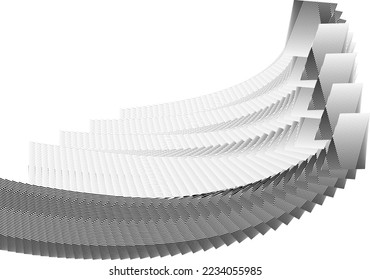 abstract halftone lines background, geometric dynamic pattern, vector modern design texture