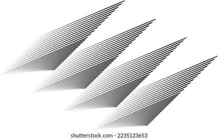 fondo abstracto de líneas de medio tono, patrón dinámico geométrico, textura de diseño vectorial moderno