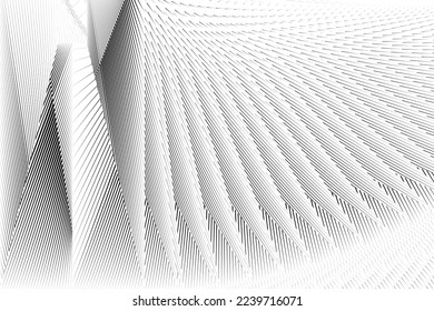 abstract halftone lines background, geometric dynamic pattern, vector modern design texture