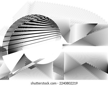 abstract halftone lines background, geometric dynamic pattern, vector modern design texture