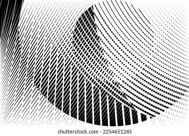 abstract halftone lines background, geometric dynamic pattern, vector modern design texture