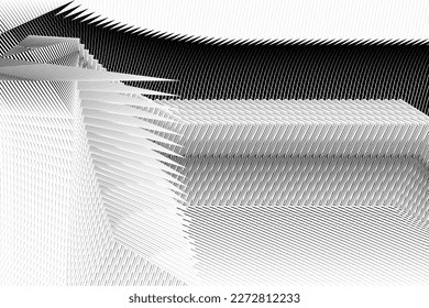 abstract halftone lines background, geometric dynamic pattern, vector modern design texture