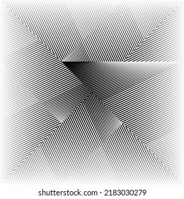 Resumen de fondo de líneas de medio tono, patrón dinámico geométrico mibimal, textura de diseño moderno vectorial.