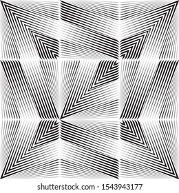 Abstract halftone lines background, minimal geometric dynamic pattern, vector modern design texture.