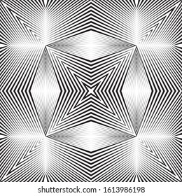 Abstract halftone lines background, minimal geometric pattern, vector modern design texture.