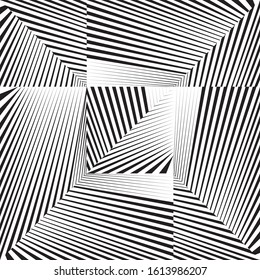 Abstract halftone lines background, minimal geometric pattern, vector modern design texture.