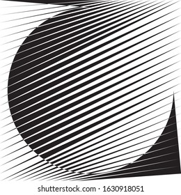 Abstract halftone lines background, minimal geometric dynamic pattern, vector modern design texture for card, cover, poster, decoration.