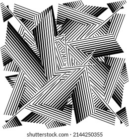 Abstract halftone lines background, minimal geometric pattern, vector modern design texture.