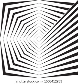 Abstract halftone lines background, trendy geometric dynamic pattern, vector modern design texture.