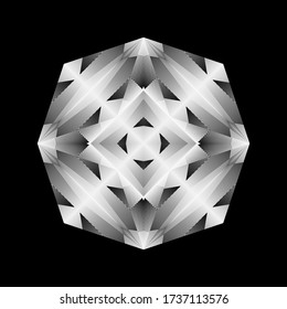 Resumen de líneas de medio tono fondo negro y blanco, patrón dinámico geométrico, textura de diseño moderno vectorial para tarjeta, cubierta, afiche, decoración.