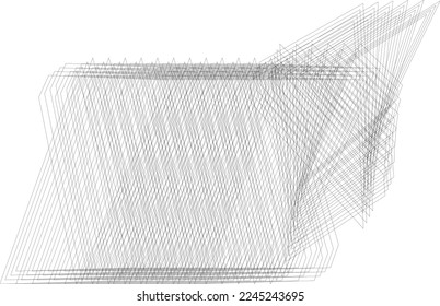 fondo grueso de líneas de medio tono abstracto, patrón dinámico geométrico creativo, textura de diseño moderno vectorial