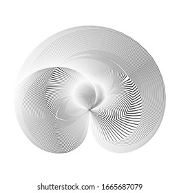 Abstract halftone lines light background, minimal geometric dynamic pattern, vector modern design texture.