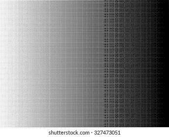 Abstract halftone logo design element
