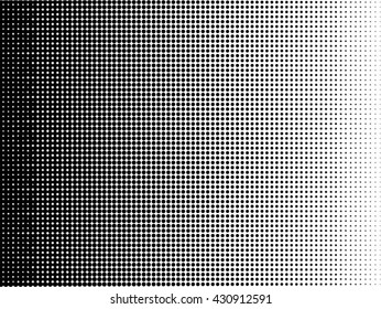 Abstract halftone logo design element