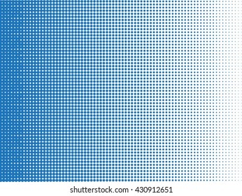 Abstract halftone logo design element